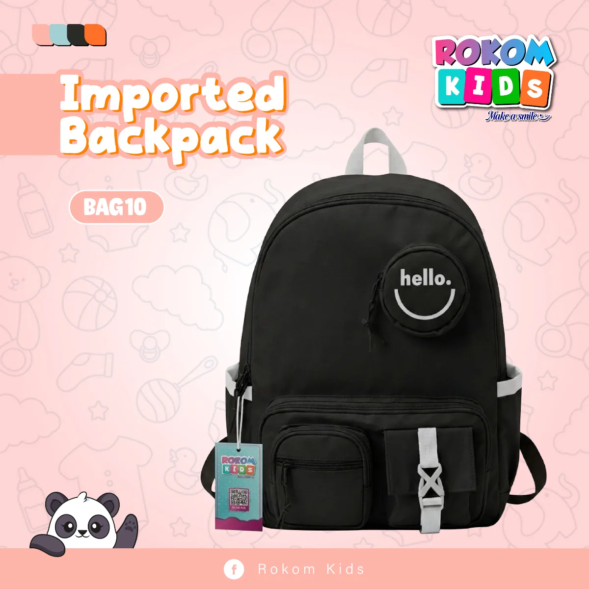 Imported Kids' Backpack