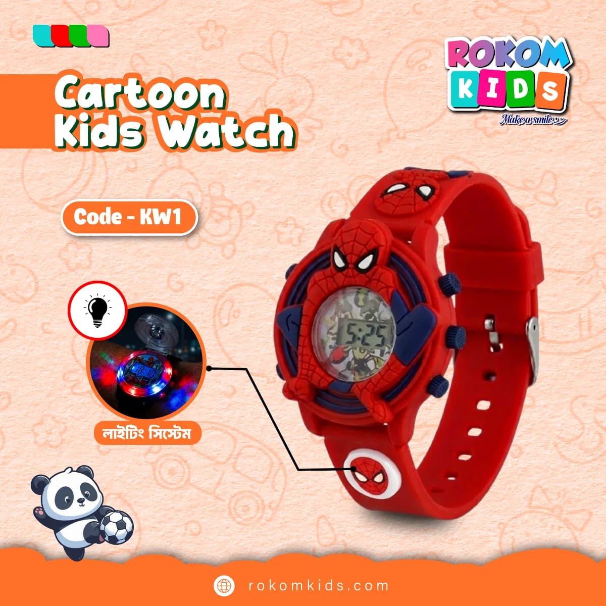 3D Cartoon Watch